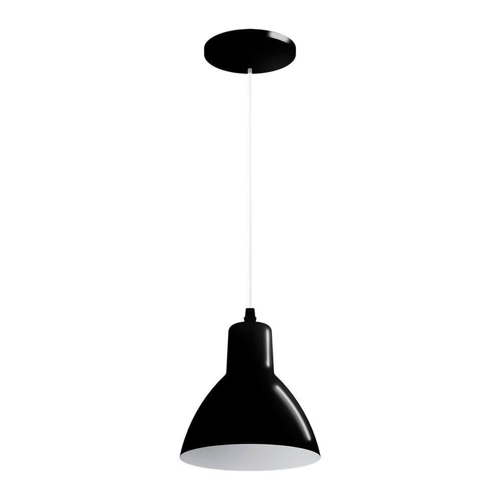 Lustre Pendente Taschibra Td622 E27 Bivolt Preto 02110017-02