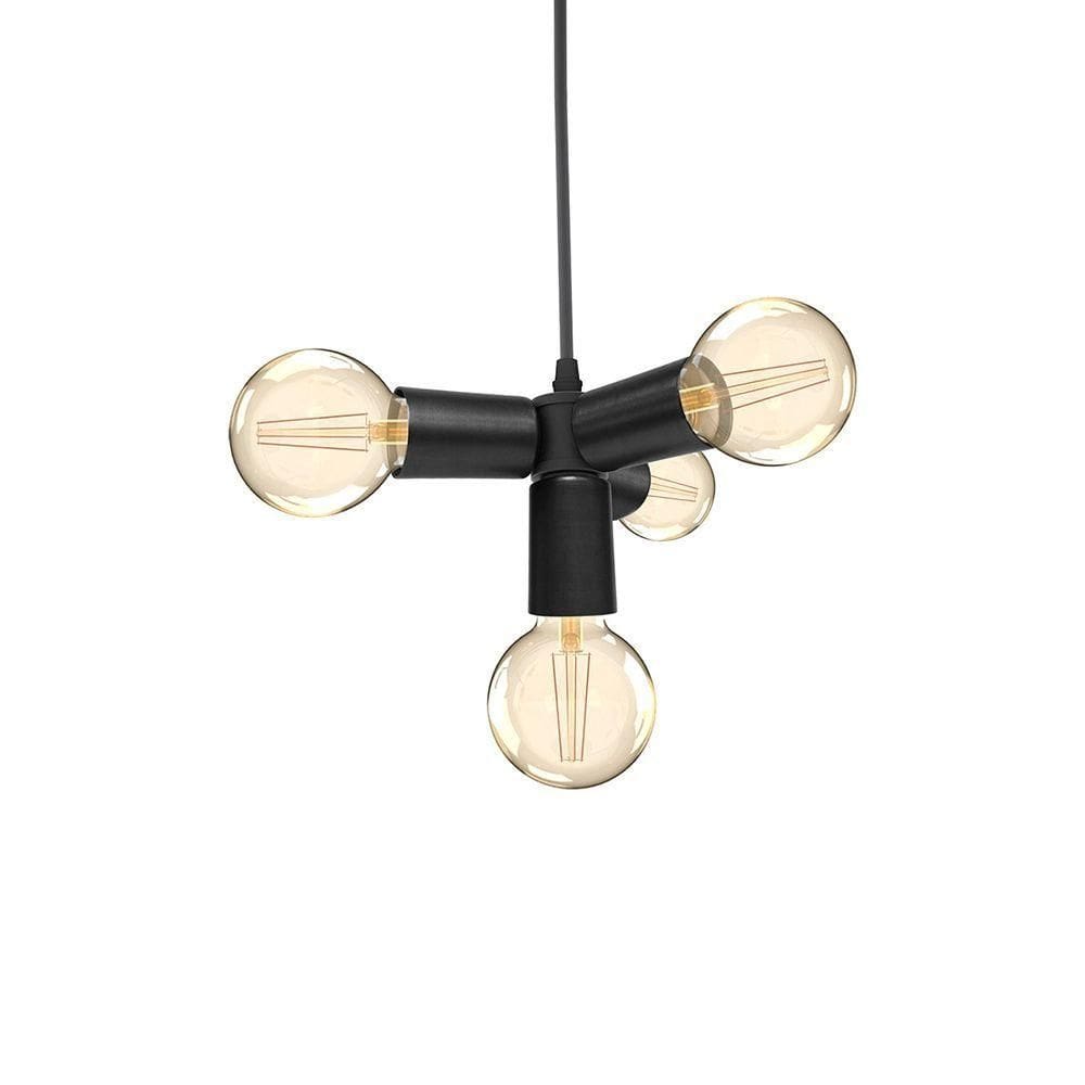Lustre Pendente Taschibra Nick E27 Bivolt Preto 02110265-18