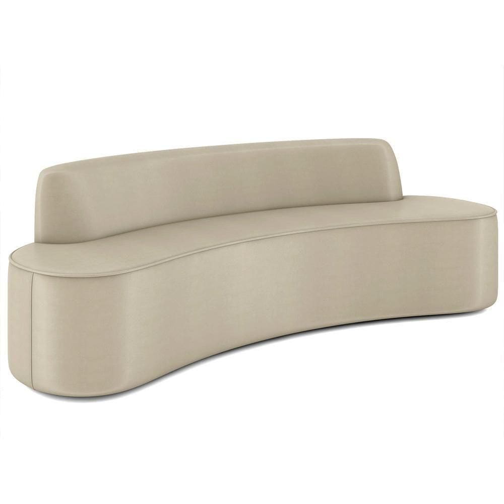 Sofá 2 Lugares Para Sala De Estar Living 150cm Koane D06 Facto Pérola - Mpozenato