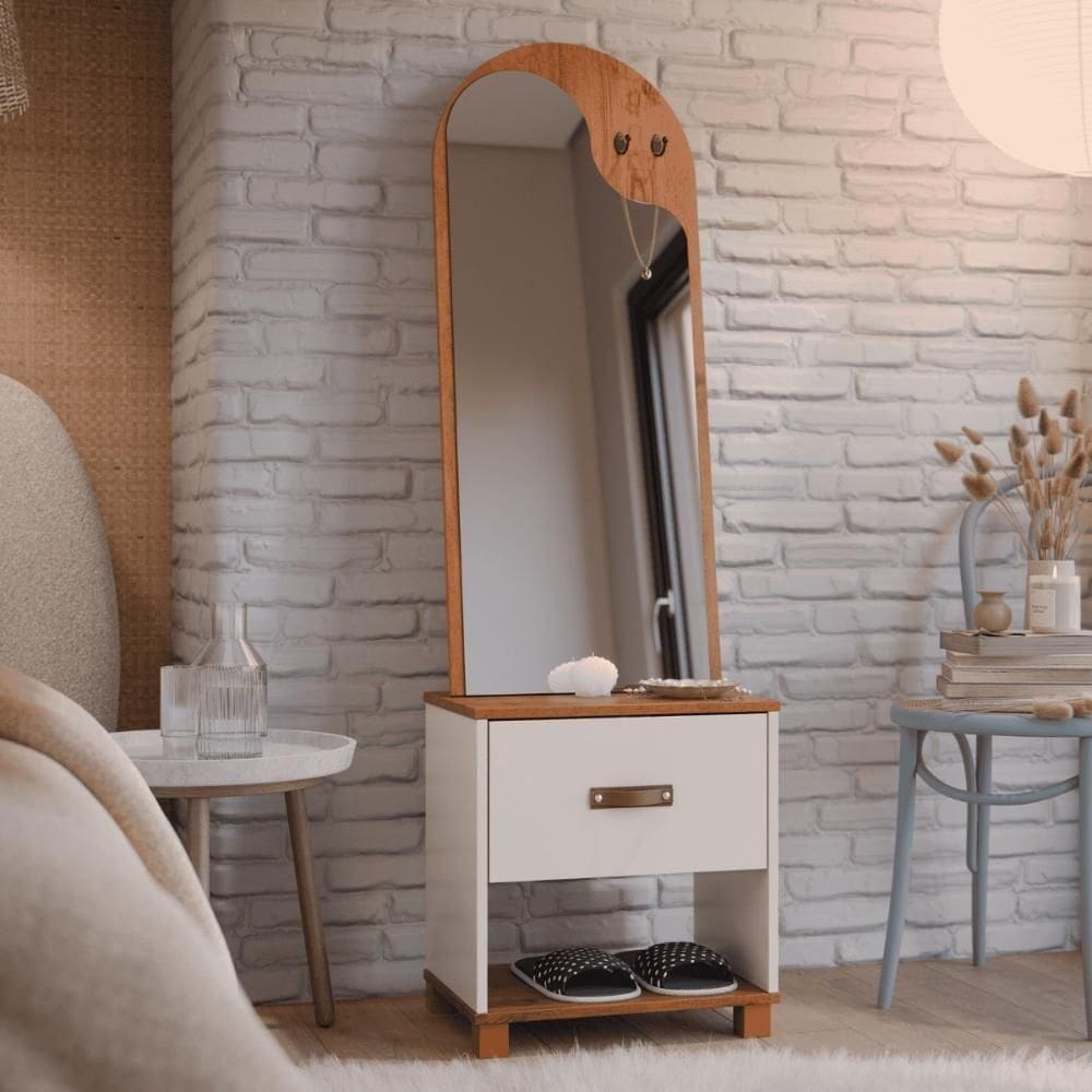 Penteadeira Toucador Miami Off Freijo