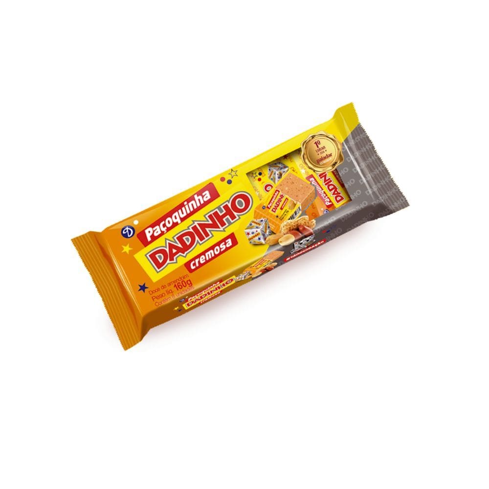 Paçoquinha Dadinho Cremosa 160g