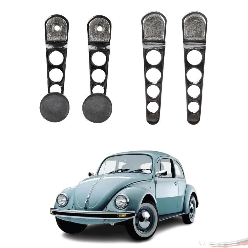 Kit Completo Manivela E Maçaneta Inter Cromado Fusca 71 A 77 f103