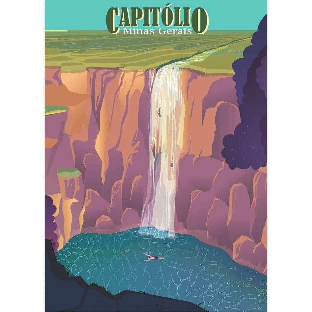 Quebra Cabeça Capitólio 98 X 70cm 1014 Peças