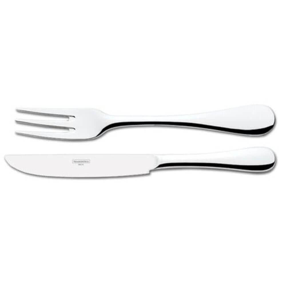 Talheres Trinchantes Para Carne Tramontina Classic Em Aço Inox