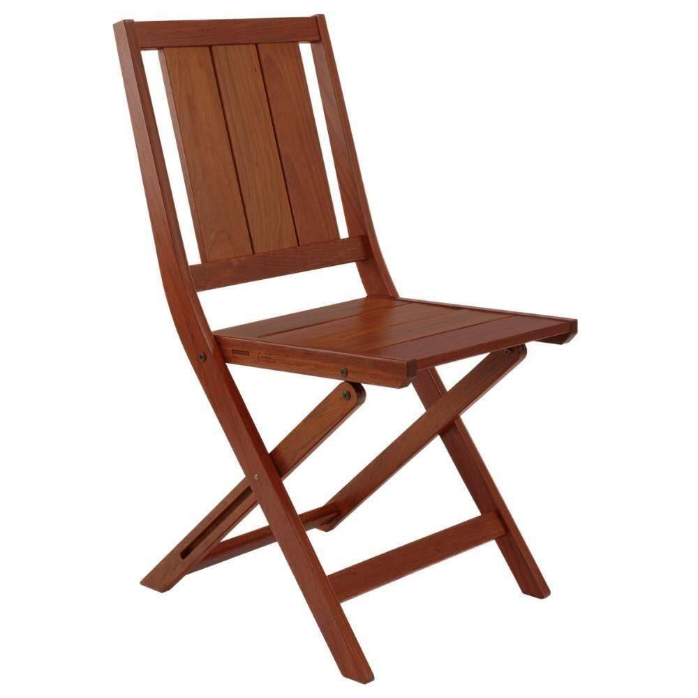 Cadeira Tramontina Lanati Em Madeira Jatobá