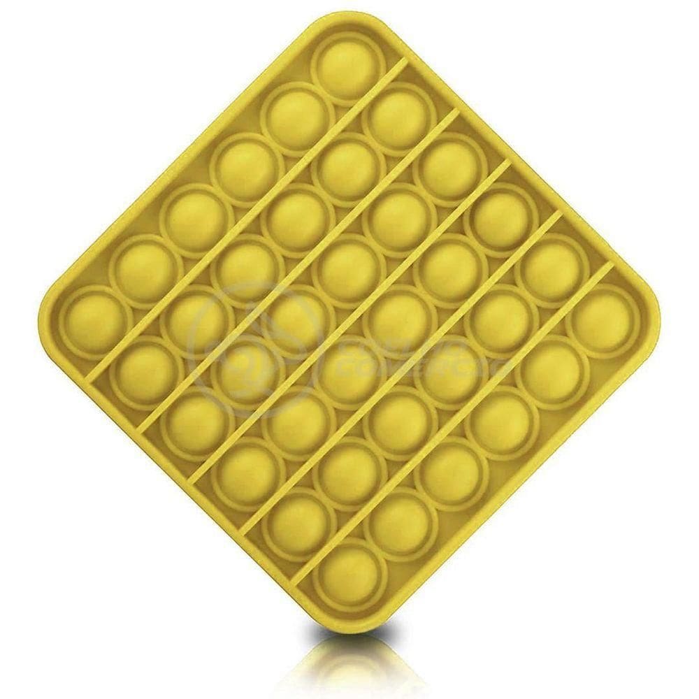 Pop It Estourar Bolha Sensor Amarelo