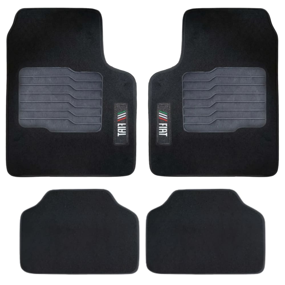 Jogo Tapete Universal Carpete Automotivo 4 Peças Palio, Siena, Uno