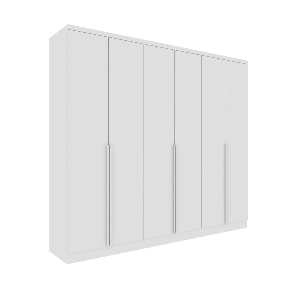 Roupeiro Cataguases 6 Portas Tcil Cor:neve