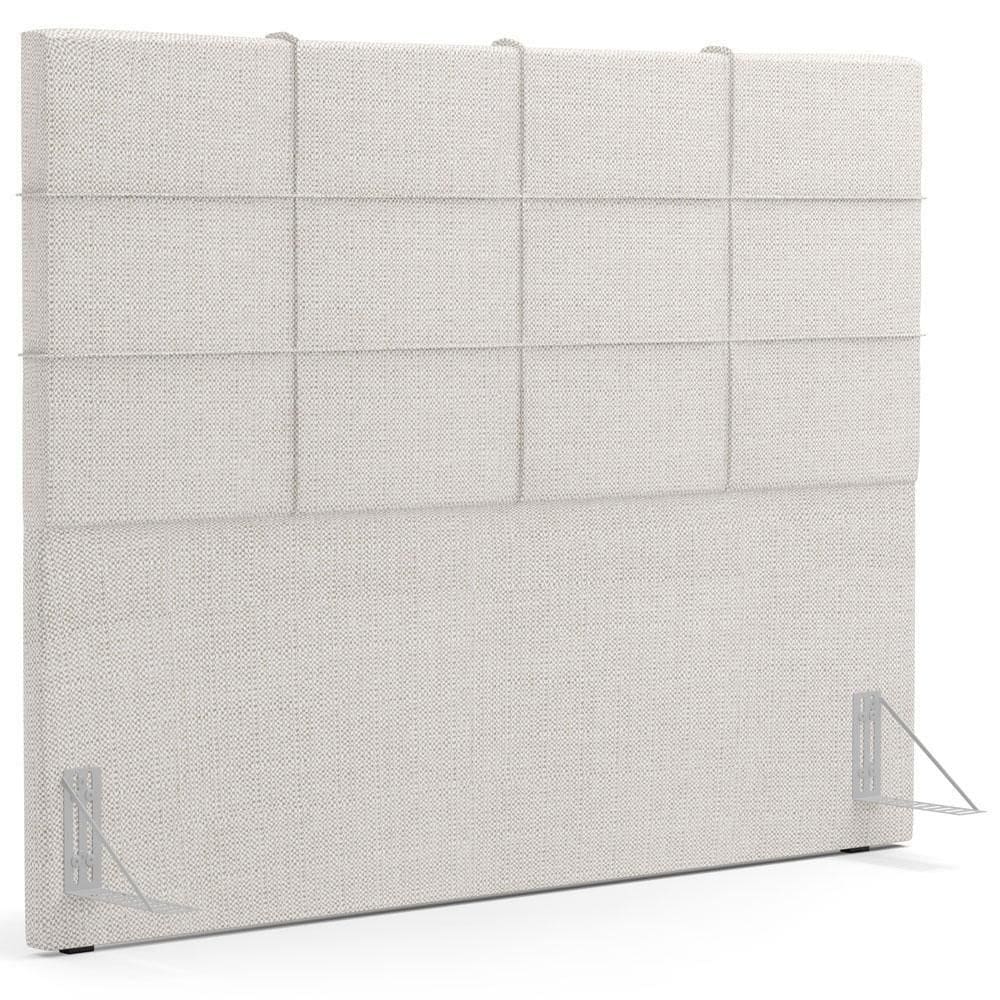Cabeceira Cama Box Casal 140 Cm Roma W01 Linho Champagne - Lyam