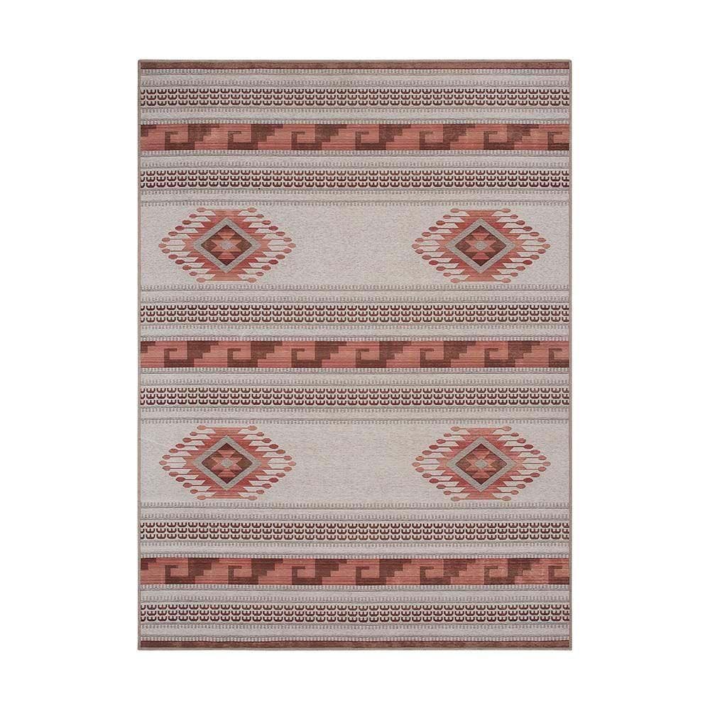 Tapete Para Sala Funcional Asteca 35 Taupe 1,50x2,00m