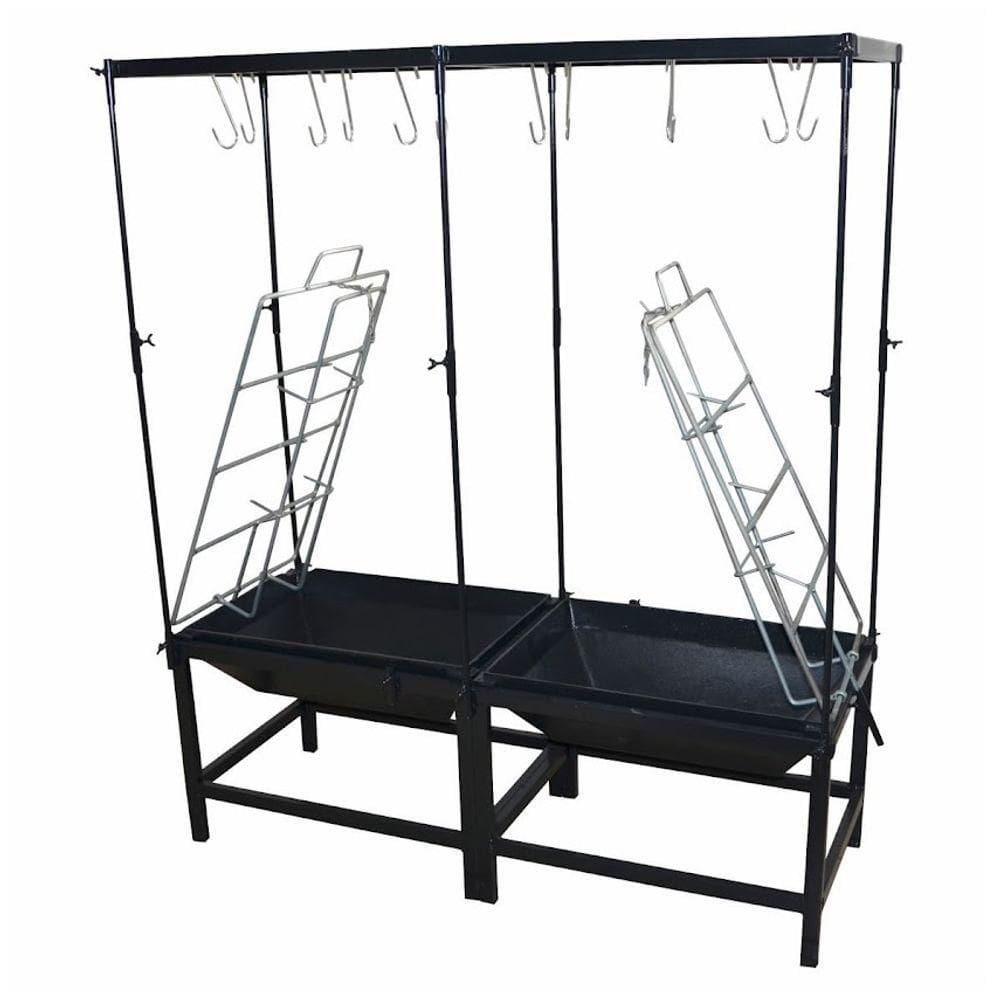 Estação Churrasco Fogo De Chão Lareira E Varal 125x44x43cm