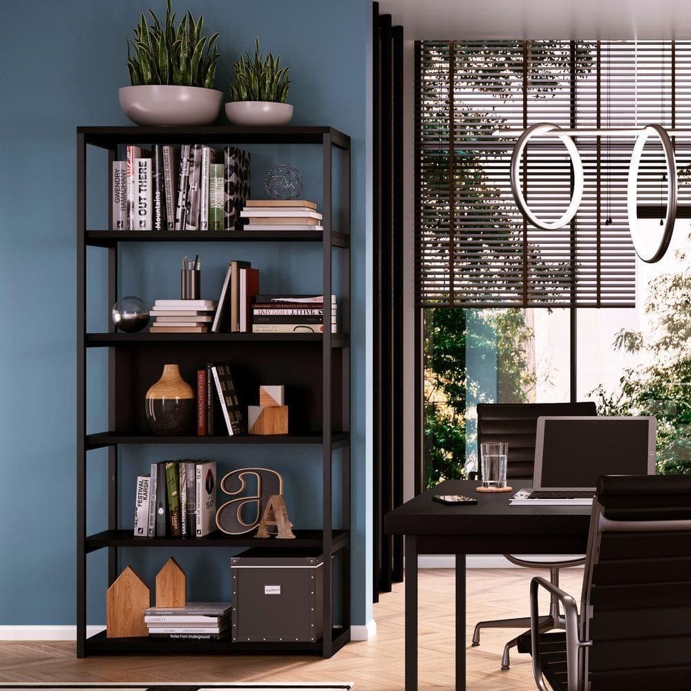 Estante Oxford 120cm Preto