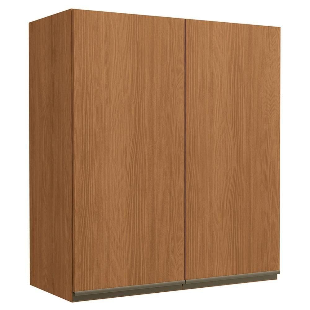 Armario Aereo 2 Portas 80 Cm Mdp Maxxi G764 Canela Kappesberg Canela