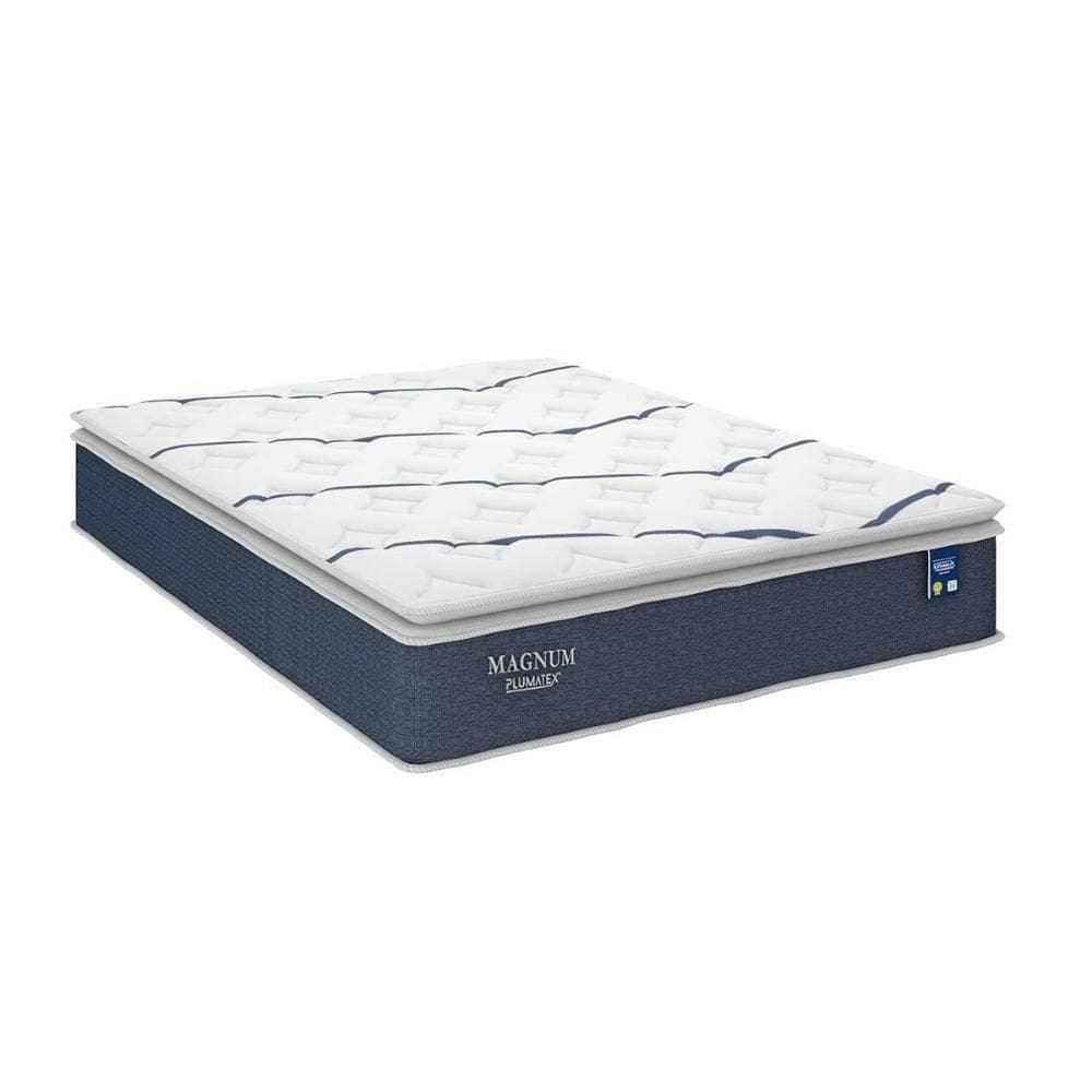 Colchão King Molas Ensacadas Magnum Pillow Top (193x203x28) - Plumatex