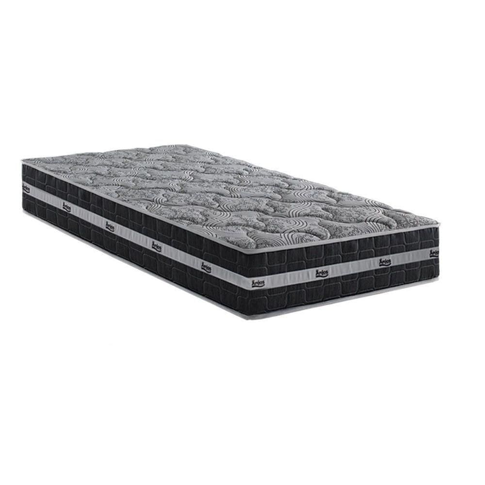 Colchão Solteirão Molas Ensacadas Black Graphite (96x203x27) - D Angelis