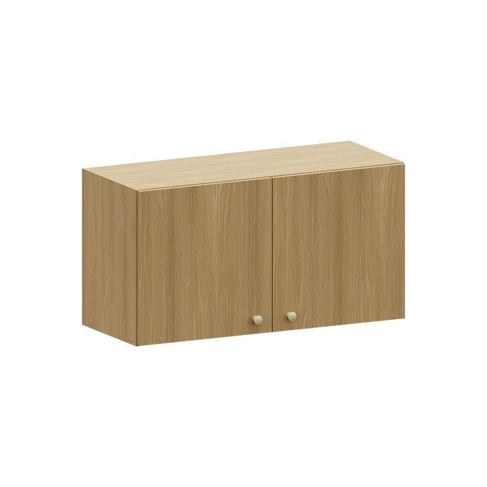 Armário Aéreo Geladeira 80cm 2 Pts Elegance Luciane Móveis.