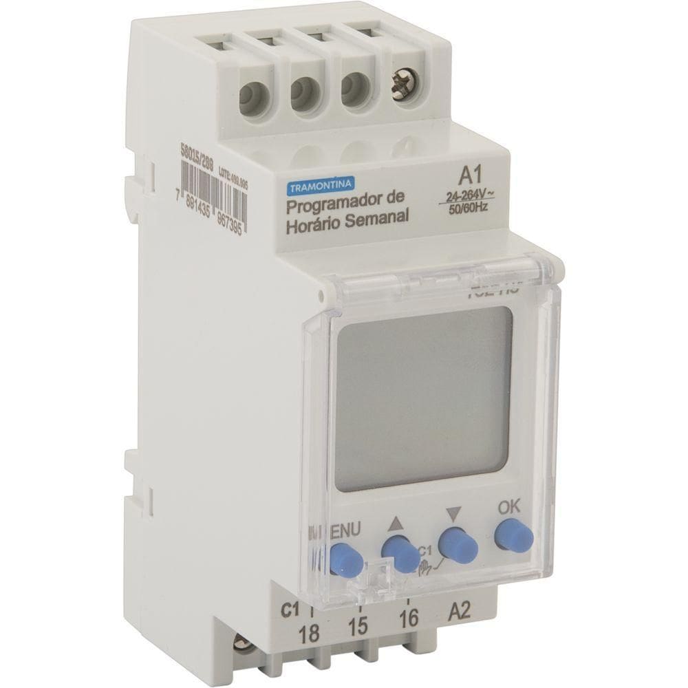 Relé De Monitoramento De Tensão Tramontina 165-528 V Ac 8 A Ac-1 Ou 2 A Ac-15