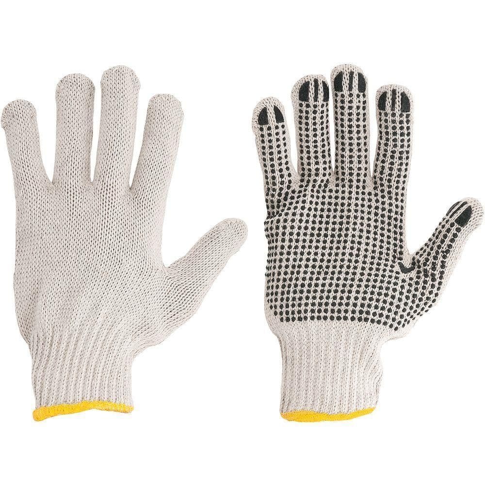 Luva De Malha 3 Fios Lmv 3 Branca Pigmentada Com 06 Pares -