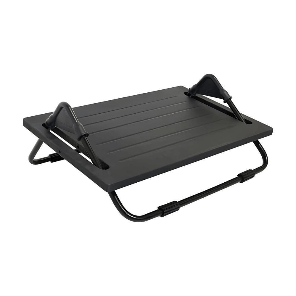 Suporte Apoio Para Pes Mdf Preto