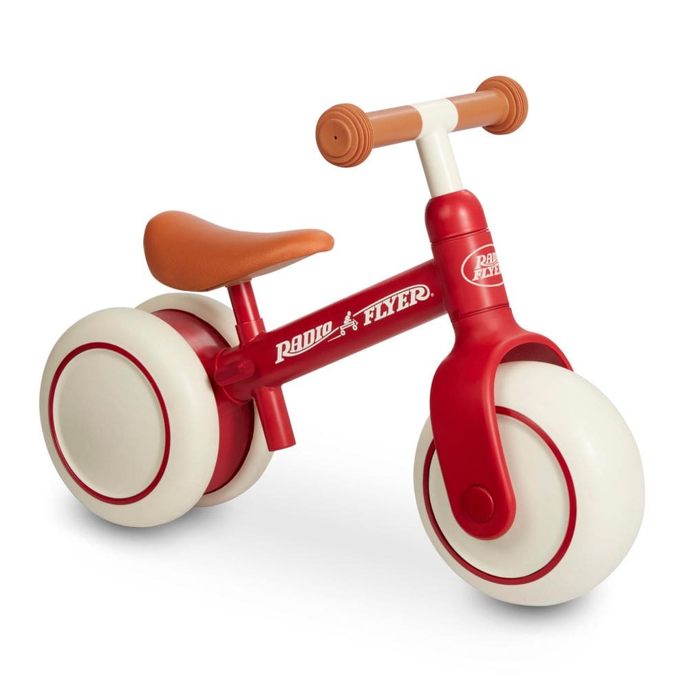 Folheto de rádio Balance Bike Early Red para crianças de 1 a 3 anos