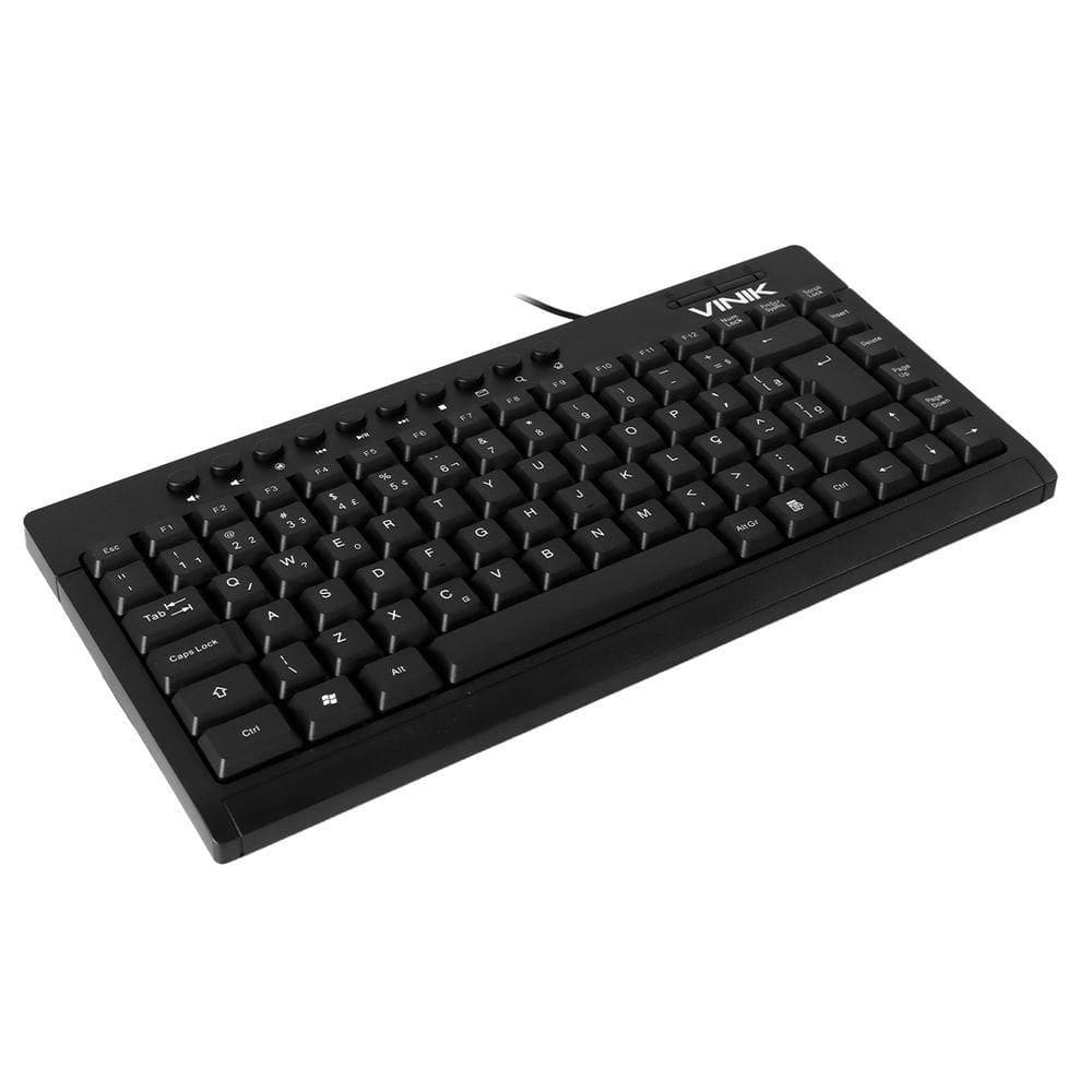Mini Teclado Usb Multimidia Dynamic 10 Teclas Multimidia Abnt2 Cabo - Vinik - Dt111