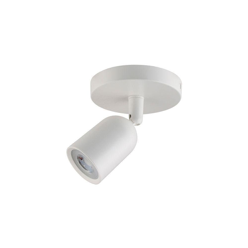 Spot Direcionável De Sobrepor Taschibra Direct Circular Led Mr16 4w Bivolt Branco 6500k Luz Branca 15090210