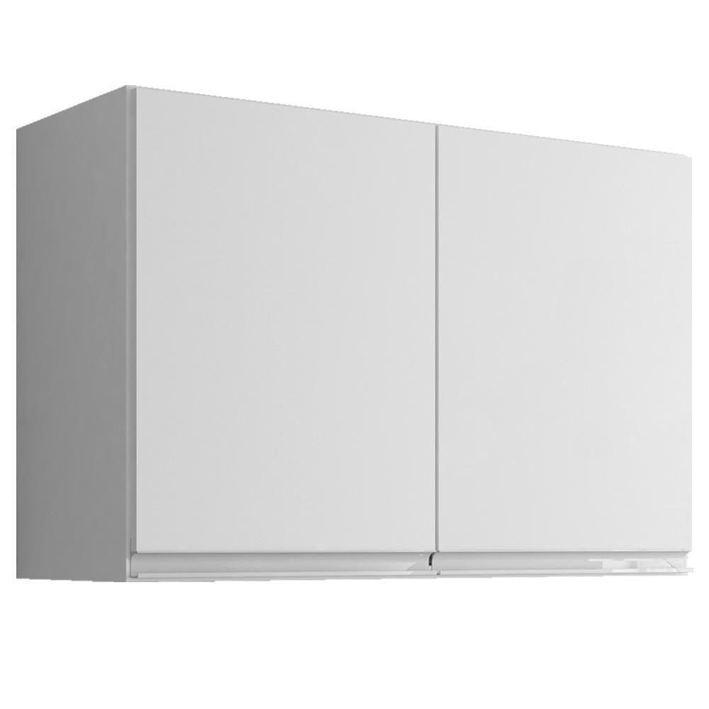 Armario Aéreo 2 Portas 80cm Andreia Branco Reajl Moveis