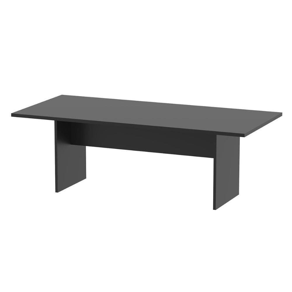 Mesa De Diretor Reunião Diretor Reunião Me4190 Preto - Tecno Mobili