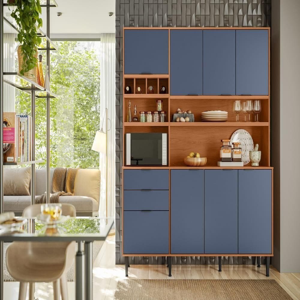 Multiuso Cozinha Tripoli Jequitiba-azul Lord