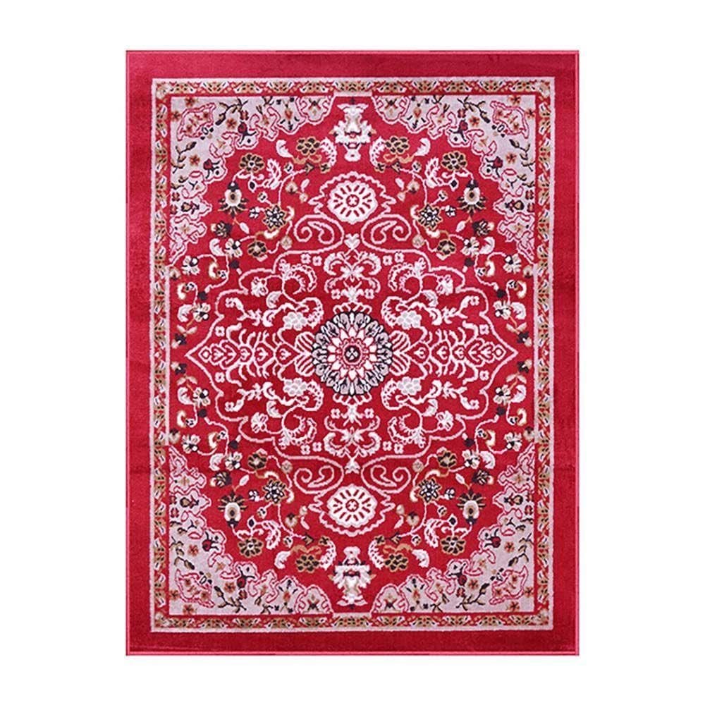 Tapete Para Sala Renaissance Atenas 10 Vermelho 2,00x2,50m