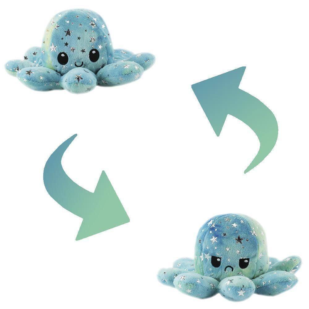 Polvo Reversível Tie Dye Tiktok Feliz Triste Modelo 2