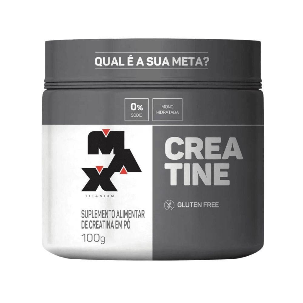 Creatina Monohidratada Max Titanium 100g