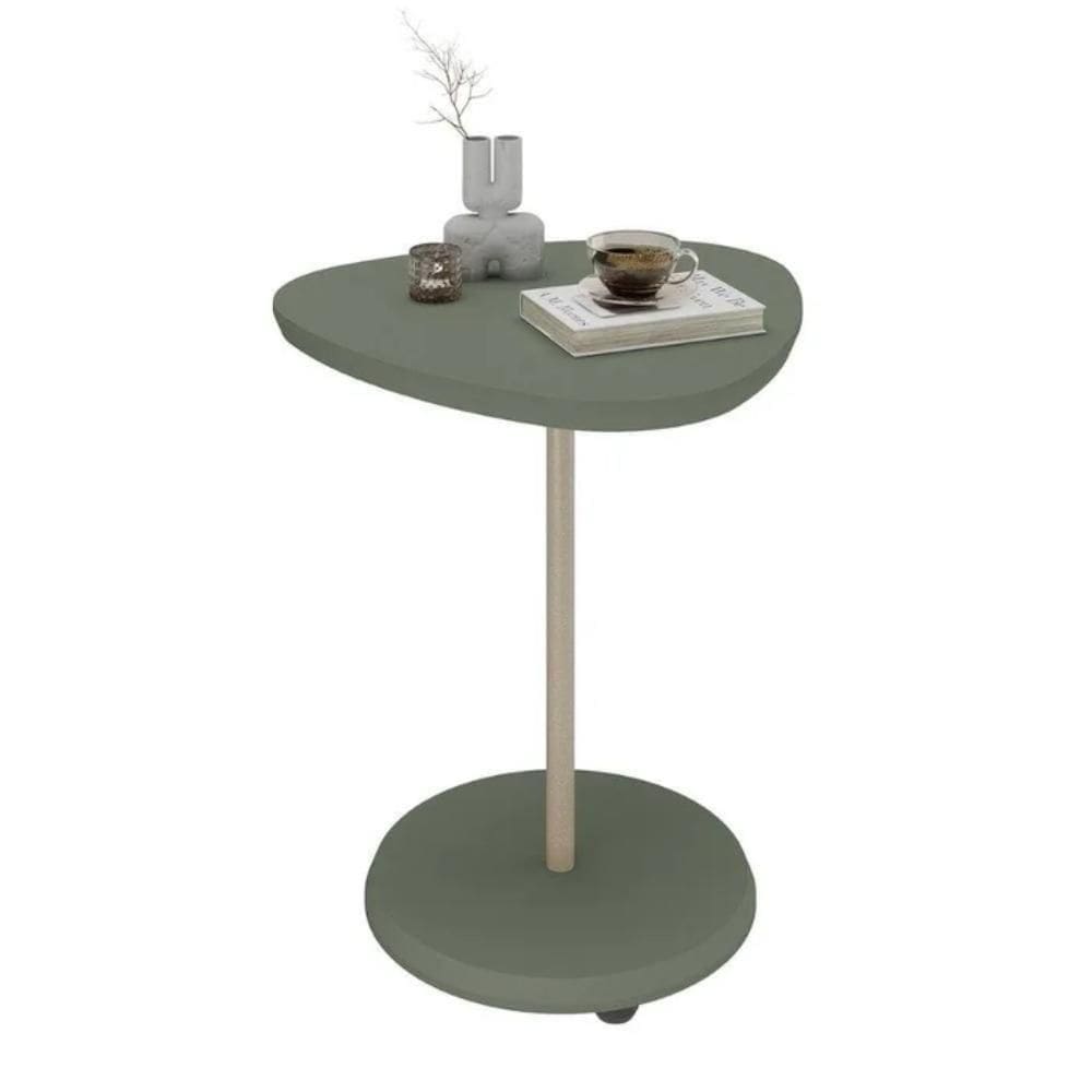 Mesa De Apoio Lateral Bel Verde Menta 45cm