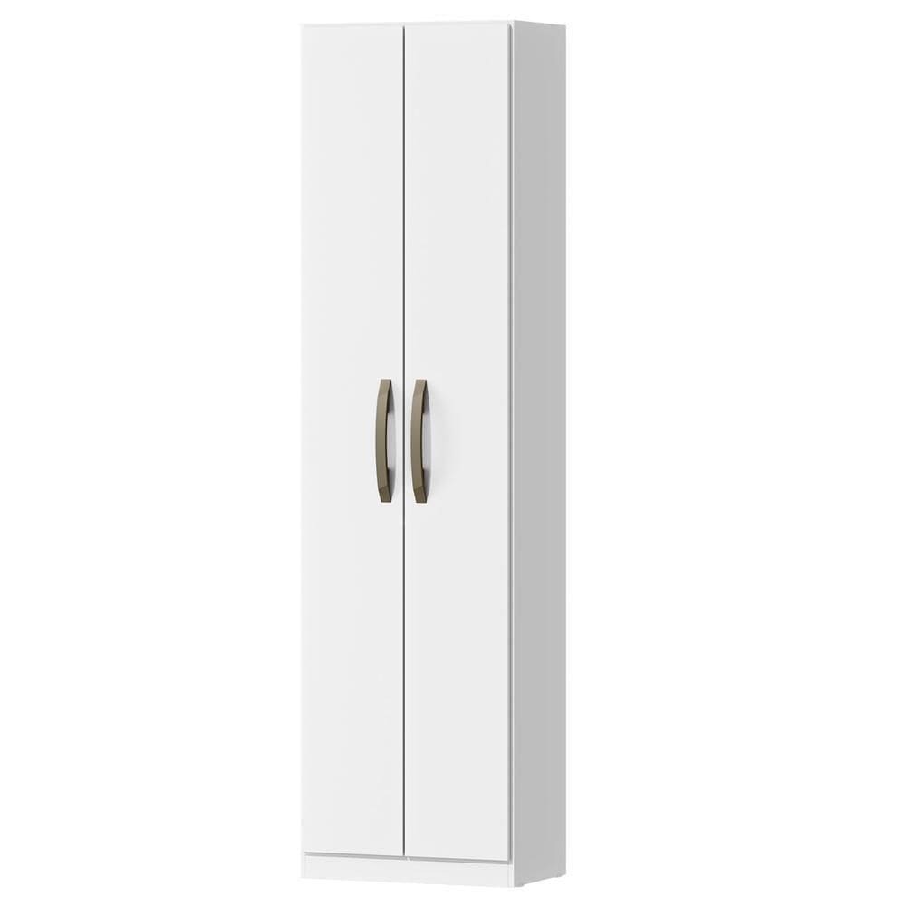 Armario Multiuso 2 Portas 170 Cm Mdp Lara Mu019 Neve Mxm