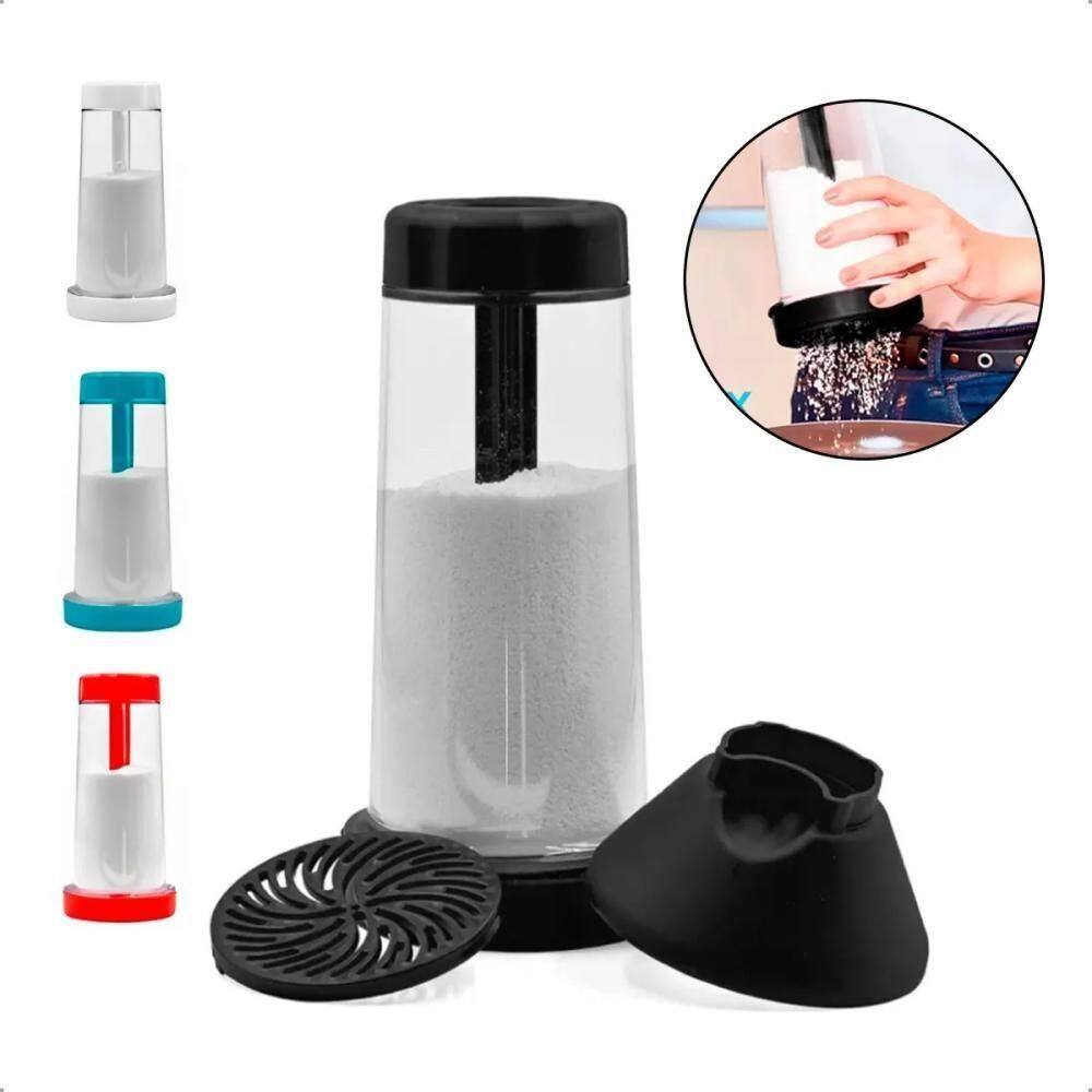 Tapioqueira Polvilhador Dispenser Farinha Goma Peneira Armazena Máquina Biju Tapioca Temperos Manual