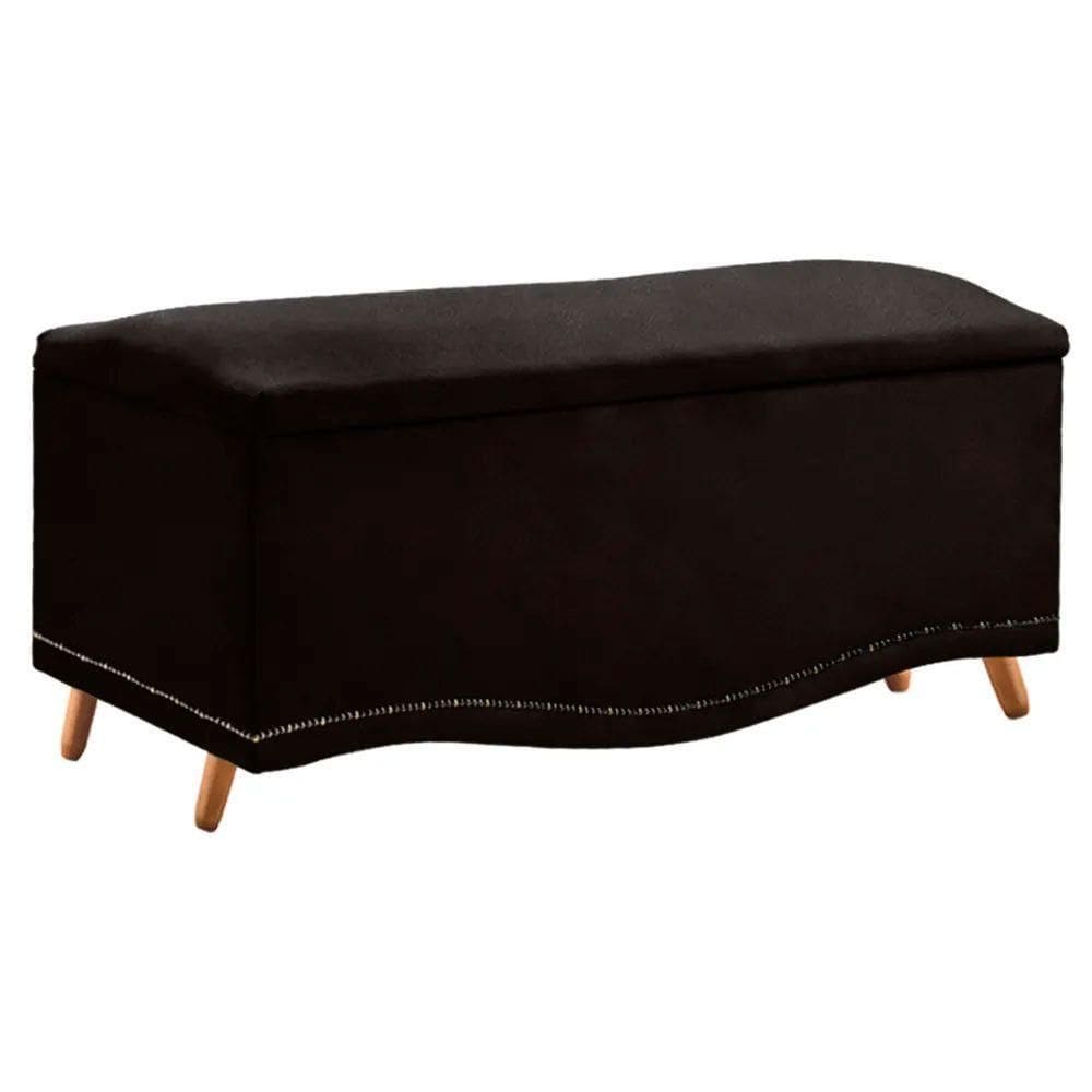 Calçadeira Sapateira Baú Holanda 140cm De Largura Sintético Facto Star Confort