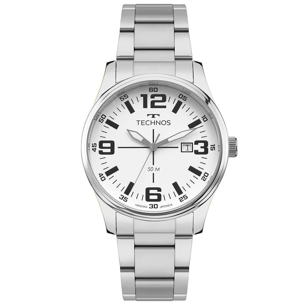 Relógio Technos Masculino Militar Prata - 2115ucd/1b