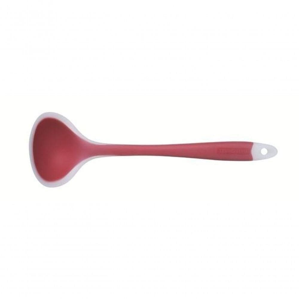 Concha Tramontina Vermelha Em Nylon E Silicone Matiz