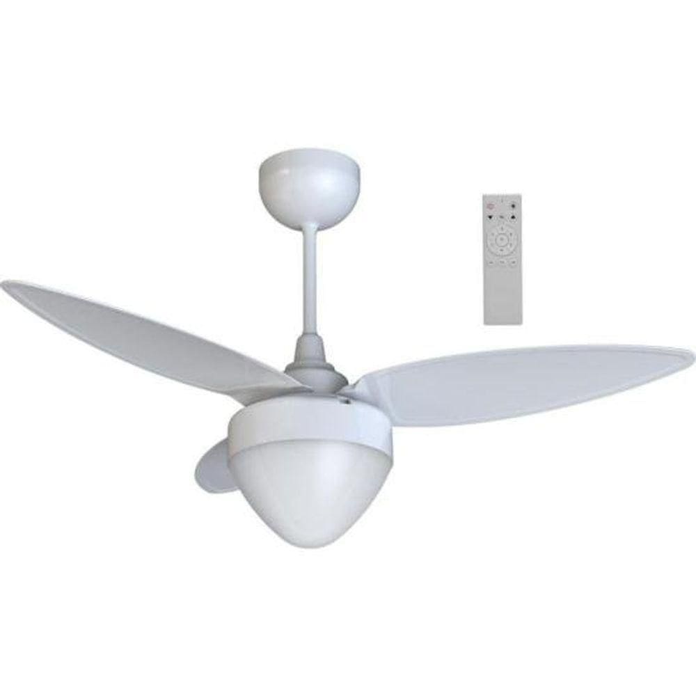 Ventilador De Teto Ventisol Aires 3 Pás Branco Bivolt