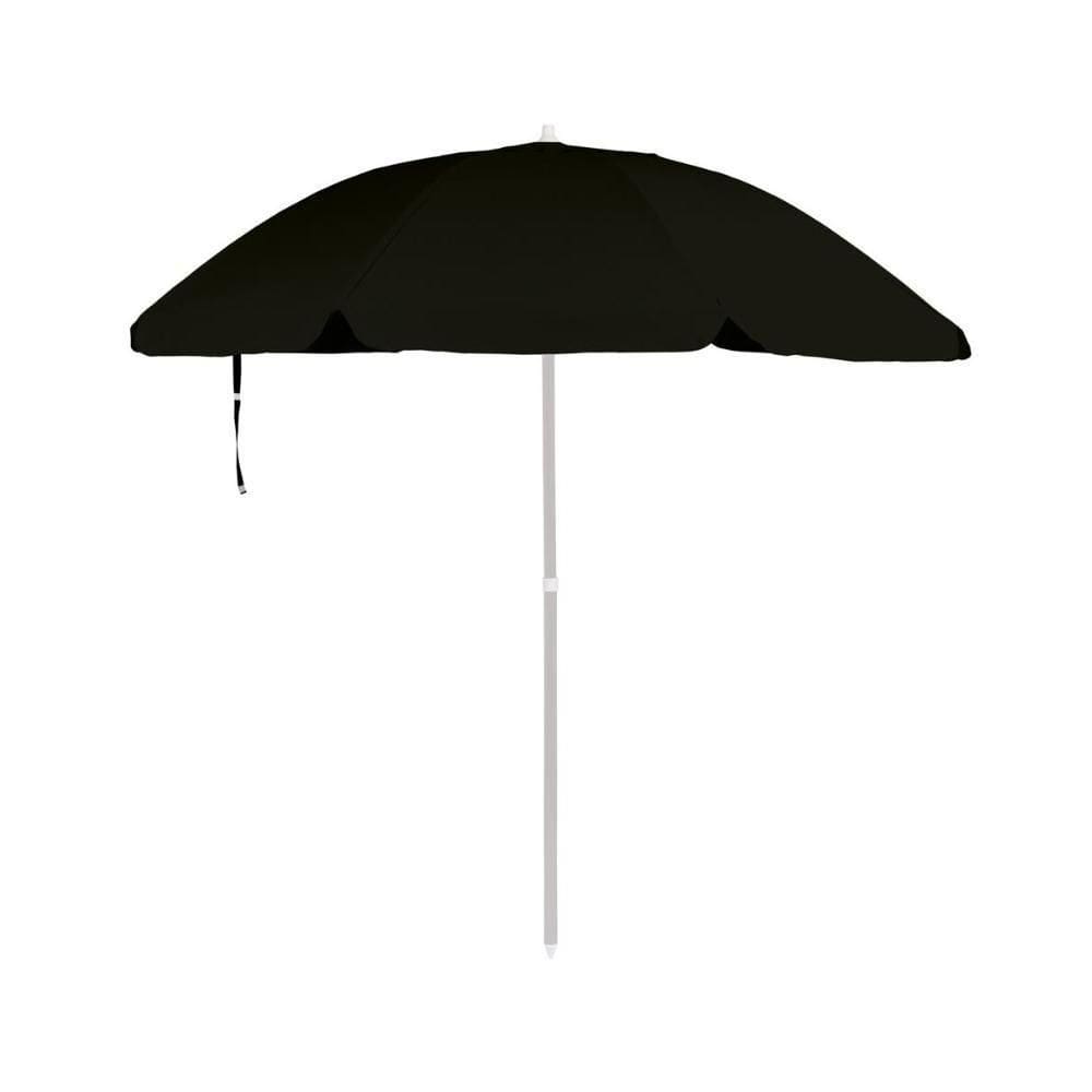 Guarda-sol Ombrelone Bagum Premium Fps 100 2,40m Mor Preto