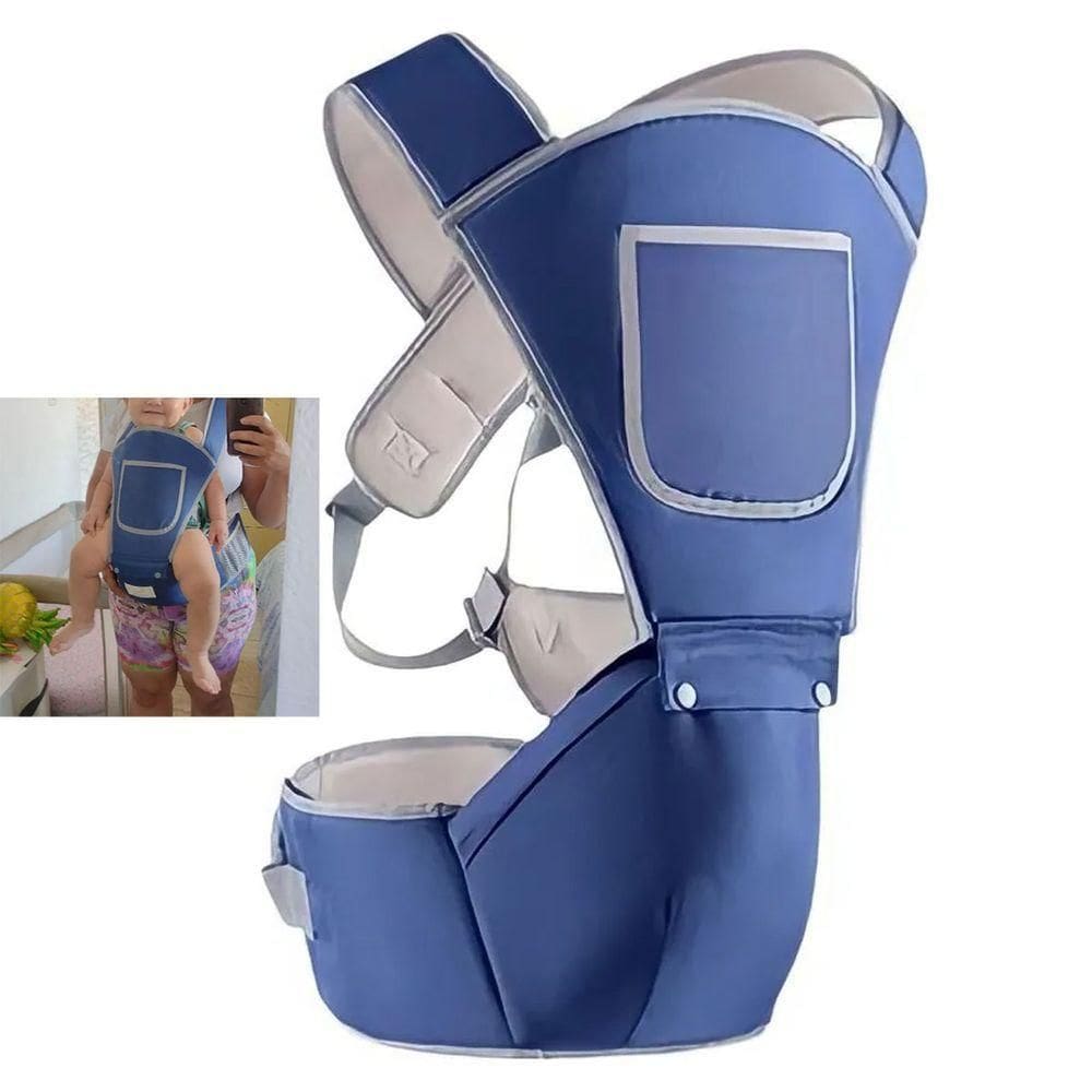 Canguru Carregador Bebe Criança Alça Ajustavel Ergonomica Acolchoada Bolso Passeio Viagem Seguro Resistente Praticidade