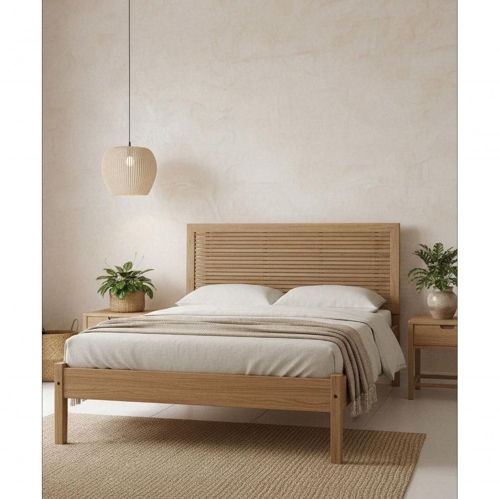 Cama De Solteiro 1,10 X 1,90 - Madeira Maciça - Móveis De Gramado - Castanho