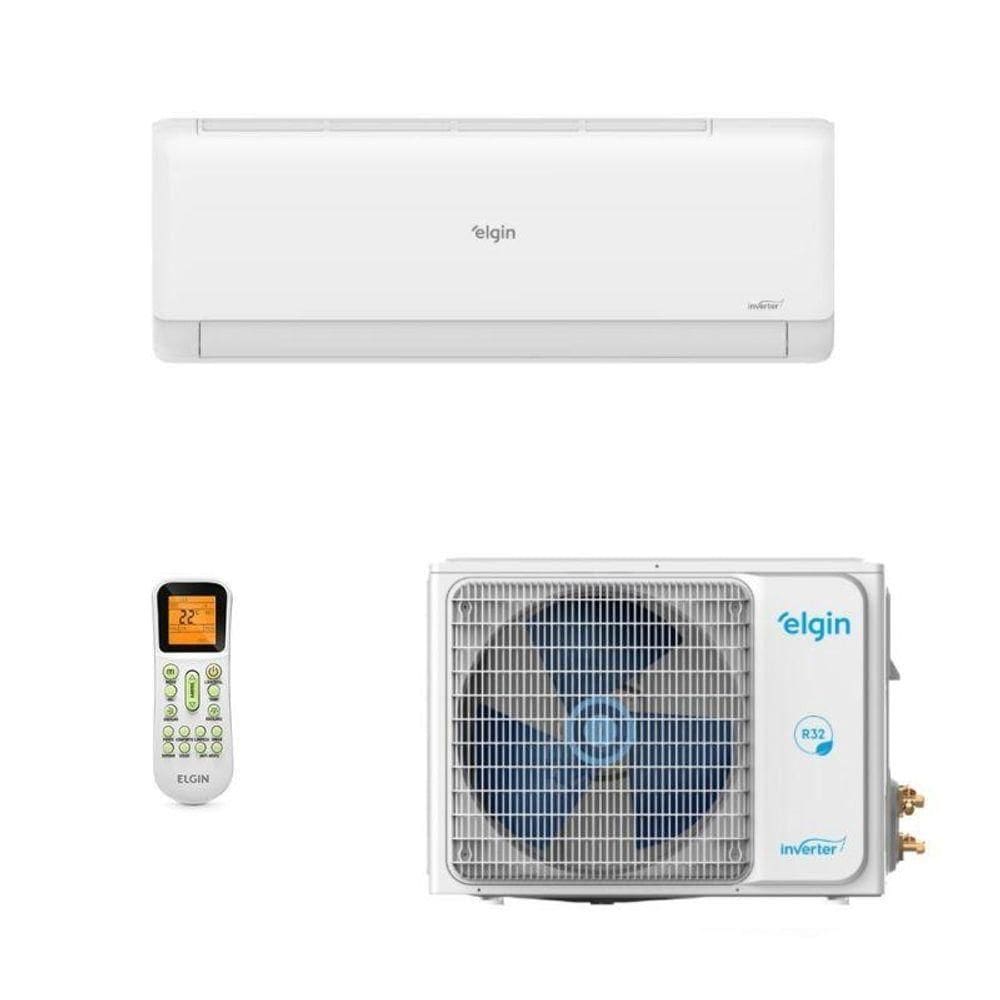 Ar Condicionado Elgin Split Hw Eco Inverter Ii Wi-fi BTUs R-32 45HJQI09C2WC Quente/Frio 220V