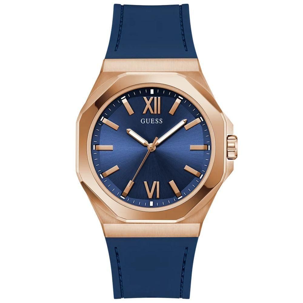 Relógio Guess Masculino Gw0850g3 Azul