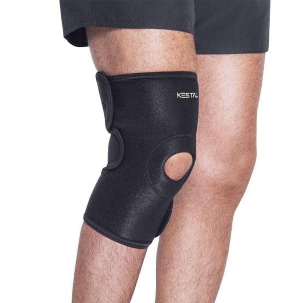 Joelheira Ajustável Com Reforço Patelar Tam único Ksn003 Kestal