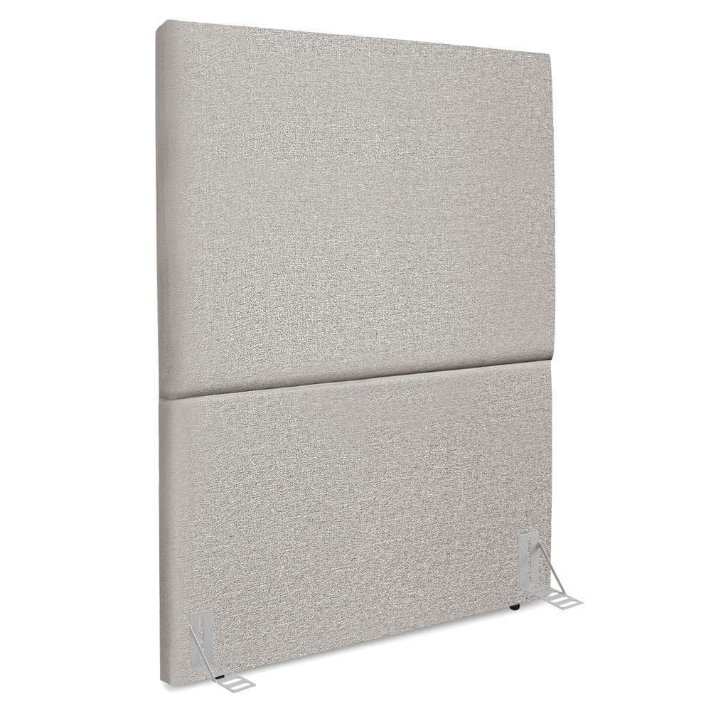 Cabeceira Solteiro 100 Cm Com Frame Luna Linho Cinza Artte Cinza