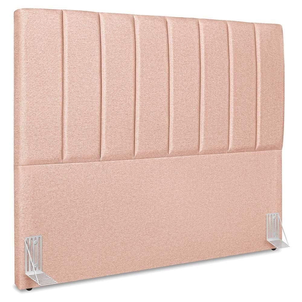 Cabeceira Queen 160 Cm Com Frame Dalia Linho Rose Artte Rose