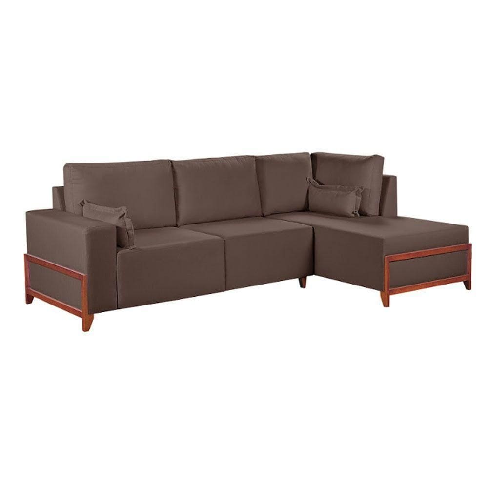 Sofa Martins M-186 Canto - V-211 Marrom