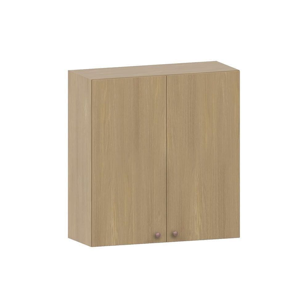 Armário Aéreo De Cozinha 80cm 2 Portas Classic Luciane Móvei Freijó/freijó