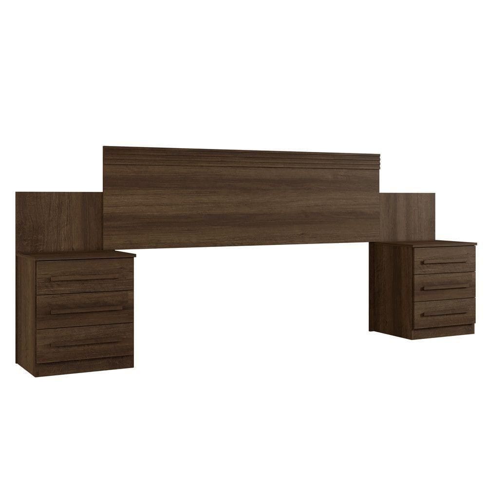 Cabeceira Extensiva Para Box Ferrara 2 Mesas De Cabeceira Imbuia